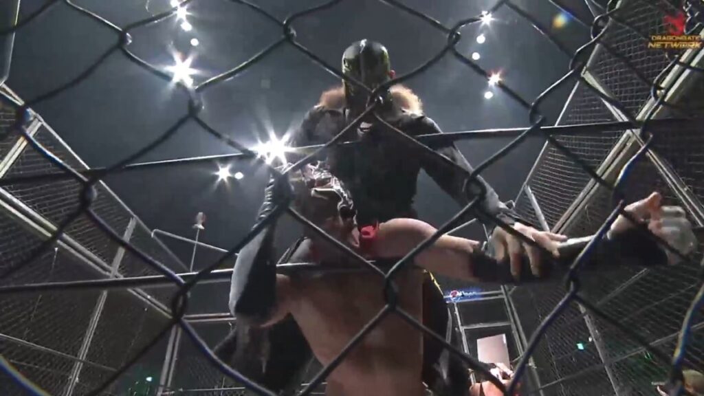 An image of Diamante tormenting Dragon Kid