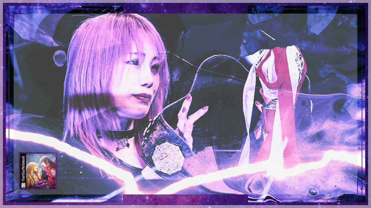 Saki Kashima looking at her first Singles title as one of the subjects for Stardom Quest